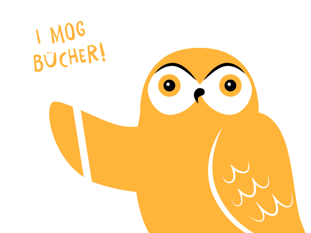 I mog Bücherei - Eule
